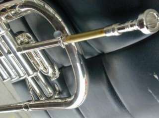 Dark Mellow Bb 4 Valves Silver Flugelhorn 798936802644  