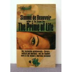    The Prime of Life (9780447361001) Simone de Beauvoir Books