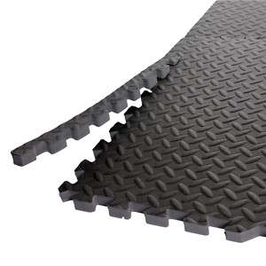 Foam Gym Flooring Interlocking Puzzle Mats 3/4 inch thick   960 square 