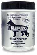 Nupro Joint Supplement fills the gap between commercial food and 