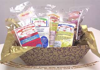 Organic Pass Time Snack Food Gift Basket  