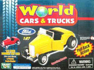 Smart Toys 1932 Ford Highboy Hot Rod Coupe 1/27 White  