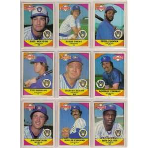  1983 Milwaukee Brewers Gardners Team Set (Yount, Molitor 