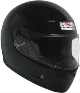 FORCE Z2 Full Face Street Helmet 6500LRGBK Large Black 845917000046 