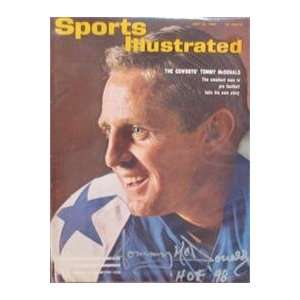  Tommy McDonald autographed Sports Illustrated Magazine 