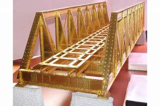   handmade super detailed G scale brass bridge (122,5 Garden rail) NEW