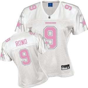    Dallas Cowboys Tony Romo Pink / White Jersey