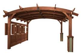 14 x 14 Sonoma Pergola (Mocha)  