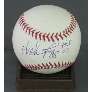Wade Boggs Autographed/Hand Signed MLB Baseball w/HOF Red Sox