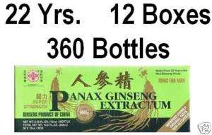 12 Boxs *22 YR* GINSENG RED PANAX Extract SUPER STRONG  