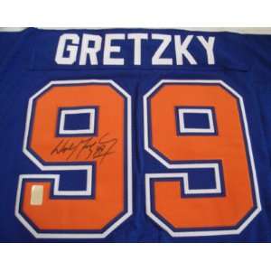 Wayne Gretzky Signed Jersey   Away Pro Weight WGA   Autographed NHL 