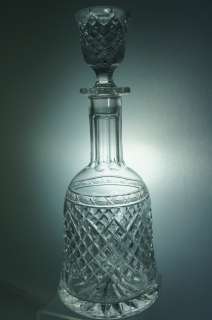 VINTAGE CUT GLASS OR CRYSTAL DECANTER BY WEDGWOOD BEAUTIFUL  