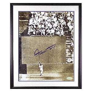 Willie Mays New York Giants  The Catch  Framed 16x20 Autographed 