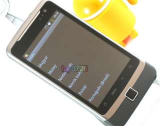  3G MTK6573 Android 2.3 OS cell Phone Dual SIM WiFi GPS W7272  