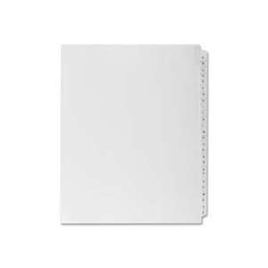 Kleer Fax, Inc. Products   Index Dividers, Letter P, 1/26 