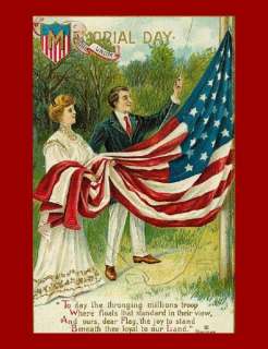   patriotic greeting card artist unknown title a victorian raising