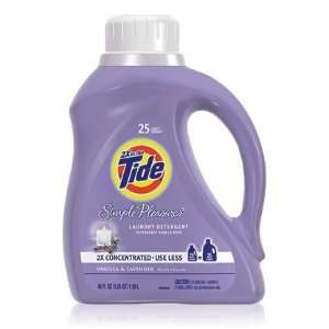 Tide 2x Ultra Liquid Detergent, Simple Pleasures Vanilla & Lavender 