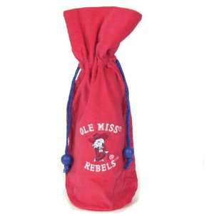   Mississippi Rebels NCAA Drawstring Velvet Bag (14) 