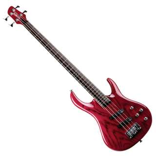 Hamer Velocity 4 String Electric Bass   Trans Red  