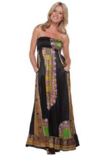  A Elan Usa Long Summer Dress With Smock Top and Front 