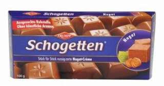 Trumpf SCHOGETTEN Chocolate   Cappuccino   Strawberry   100g 