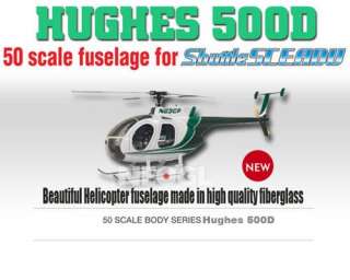   H8406 fuselages for Hirobo 50 Green Body Helicopter R/C kit  