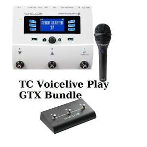 TC Helicon Voicelive Play GTX Vocal & Guitar Processor Effects Pedal 