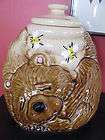 Vintage Cookie Jar McCoy Pottery USA Honey Bear Pot Honeybear Bee 