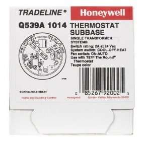 Honeywell Q539A 1014 Round Thermostat Subbase NEW  