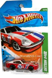 Hot Wheels mainline Treasure Hunt car. Protecto Package available for 