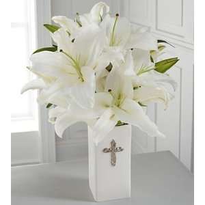  The FTDÂ® Faithful Blessings Flower Bouquet   VASE 