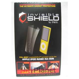 Zagg invisibleSHIELD Full Body Shield For iPod Nano 4G  