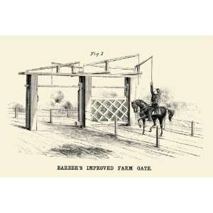   By Buyenlarge Barbers Improved Farm Gate 20x30 poster