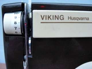 HUSQVARNA VIKING 64 40 SEWING MACHINE INDUSTRIAL HOME WITH HARD CASE 