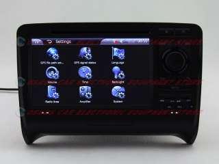 AUDI TT Car DVD Player GPS Navigation In dash Stereo Radio System ipod 