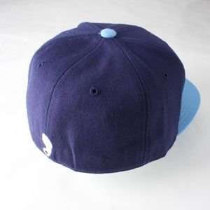   Tar Heels Slider Two Tone Fitted Hat (Navy)