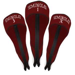  Florida State Seminoles (FSU) Garnet Three Pack Golf Club 