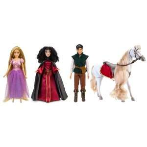   Gothel Doll, Flynn Rider Doll, Maximus 12 Doll Set Toys & Games