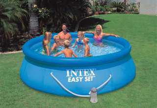 NEW INTEX 12 x 36 Easy Set Pool Set w/Filter Pump 078257398065 