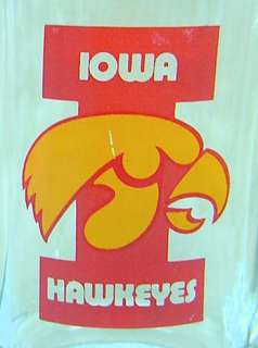   Souvenir Glass University Of Iowa Hawkeyes (Cyclones Colors)  