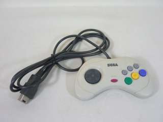 Sega Saturn WHITE Pad Controller Import JAPAN Video Game C ss  