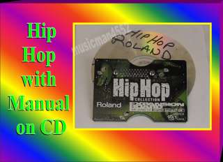 ROLAND SR JV80 12 HIPHOP XP 50 60 80 HIP HOP listen/demo XV 5080 3080 