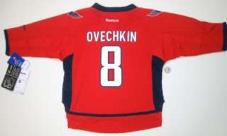   Washington Capitals Alex Ovechkin Toddler 2T 4T Months Hockey Jersey
