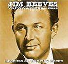 REEVES, JIM   UNFORGETTABLE HITS   CD ALBUM DANCESTRET/