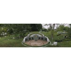 Chinese Cemetery in a Field, Melaka State, Malaysia Photographic 