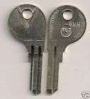 Key Blank Taylor V67 Volkswagen Beetle 1959 to 1966