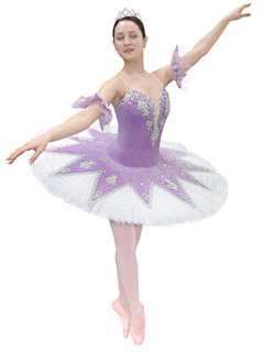 Ballet costume Queen of Snowflakes for child F 0093  