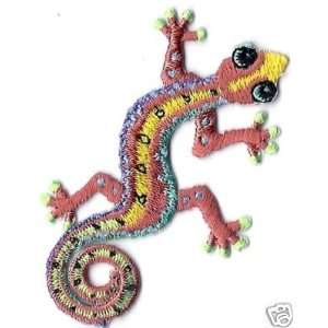  Lizards/Geckos,Southwest   Iron On Embroidered Applique 