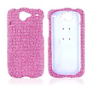    for HTC Nexus One Bling Hard Case Cover Pink Gems Electronics