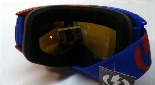 Electric EG1s Goggles Dip Dye Cyan Red/Bronze Silver Chrome [Snow/Ski 